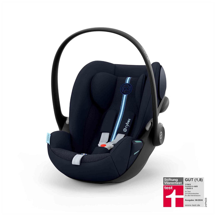 CYBEX Gold Babyschale Cloud G i-Size Plus, Inkl. Neugeboreneneinlage, Ab Geburt bis ca. 24 Monate, F
