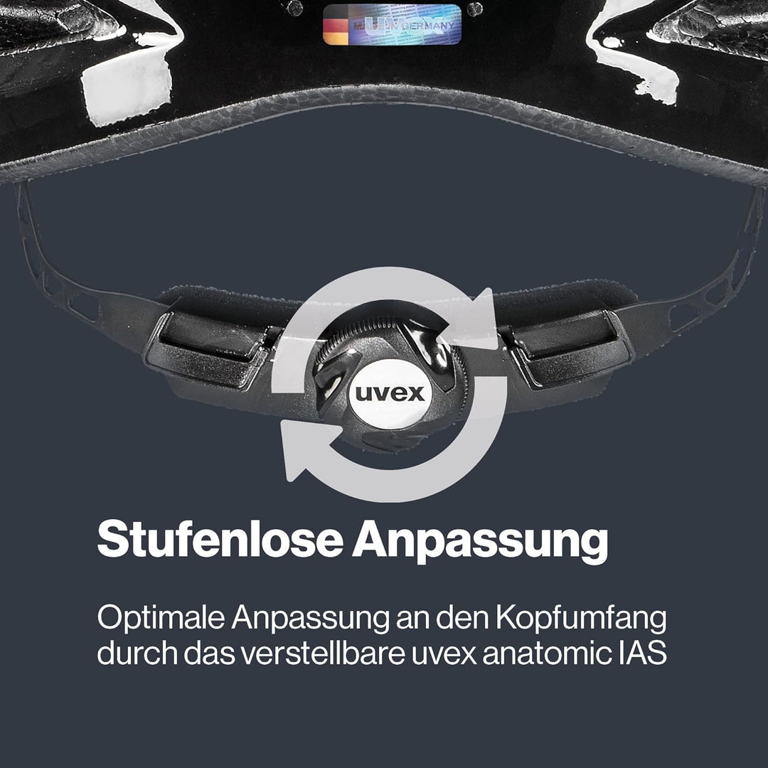uvex i-vo 3D - leichter Allround-Helm für Damen und Herren - individuelle Grössenanpassung - erweite