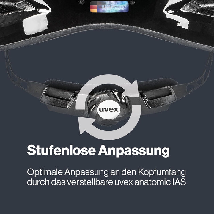 uvex i-vo 3D - leichter Allround-Helm für Damen und Herren - individuelle Grössenanpassung - erweite