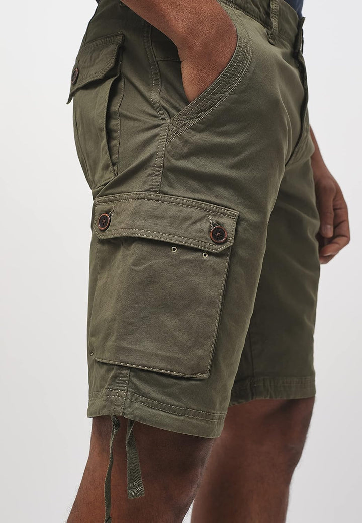 MUSTANG Herren New Cargo Shorts 30 Grape Leaf 6420, 30 Grape Leaf 6420