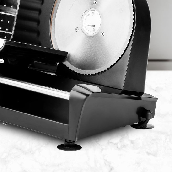 Ufesa Katana Pro Elektrische Aufschnittmaschine mit 200W Leistung, herausnehmbarer Edelstahlklinge,