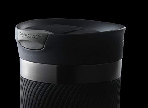 Contigo Snapseal Travel Mug Byron-Huron, Stainless Steel Thermal Vacuum Flask for hot and Cold Drink