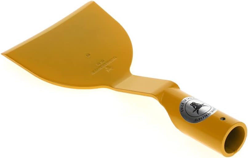 OCHSENKOPF Rindenschäler für Bäume, ohne Stiel, Schwarzwälder Form, Schabeisen für Baumrinden, Forst