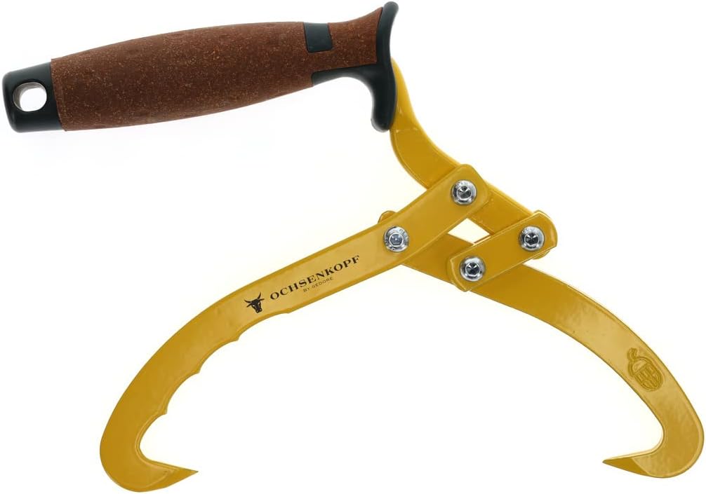 OCHSENKOPF Handpackzange, Gehärtete Spitzen, Abrutschsicherer 2-Komponenten-Griff, 185 mm Maulöffnun