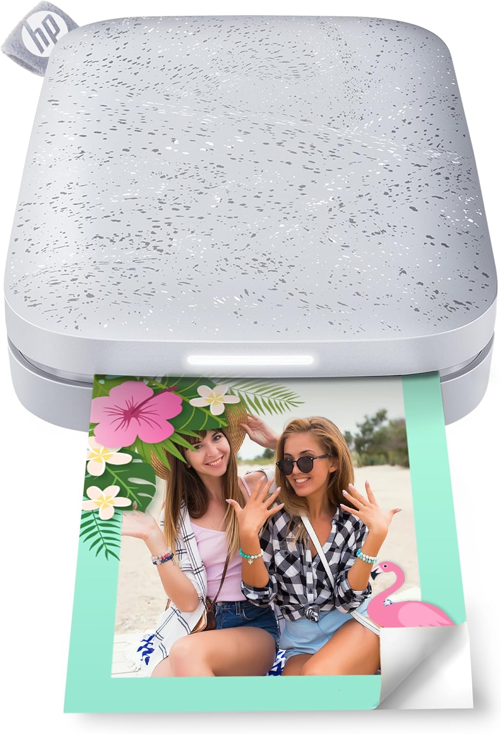 HP Sprocket 2x3" Sofortbilddrucker für Smartphones- Tragbarer, kabelloser Farbdrucker - Zink-Fotopap