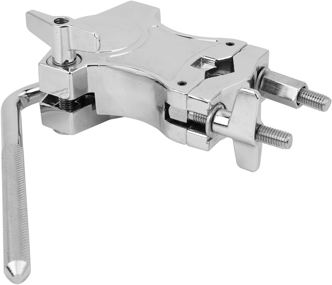 Einstellbarer Cowbell Clip Drum Extension Holder Anschlussklammer Percussion Zubehör für Schlagzeuge