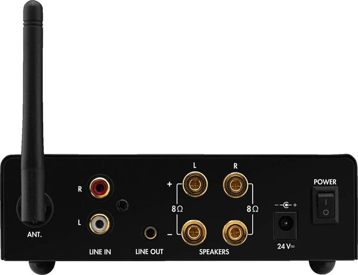 Monacor SA-160BT Mini Stereo-Verstärker, 2 x 30 W schwarz