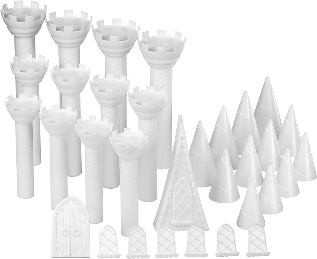 Wilton 301-910 Backformen-Set Schloss, 32-Teilig