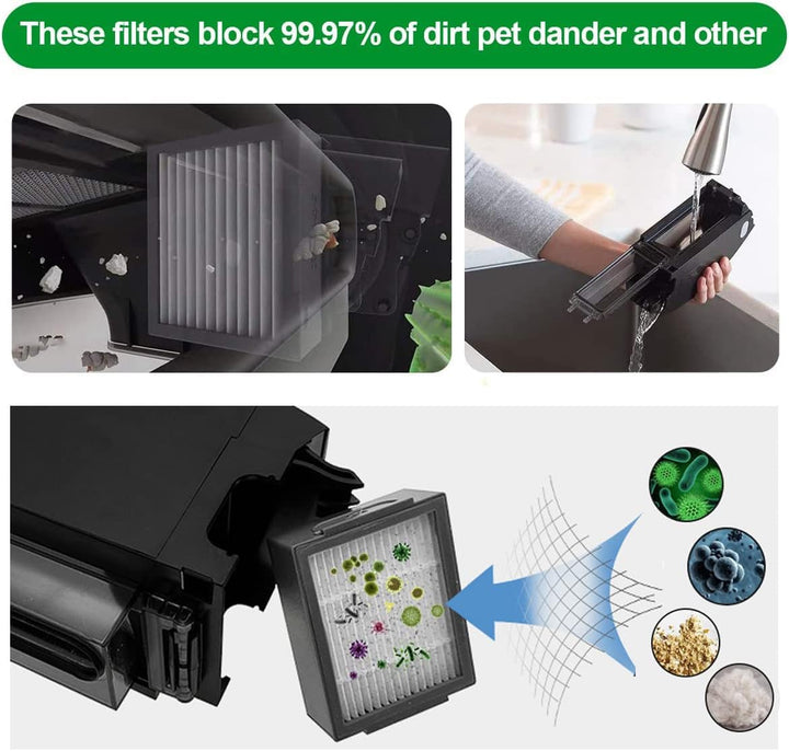 AiLomey Ersatzteile für iRobot e/i/j Serie, Ersatz Zubehör für Roomba i7 i7+ i3 i3+ i4 i4+ i6 i6+ i8