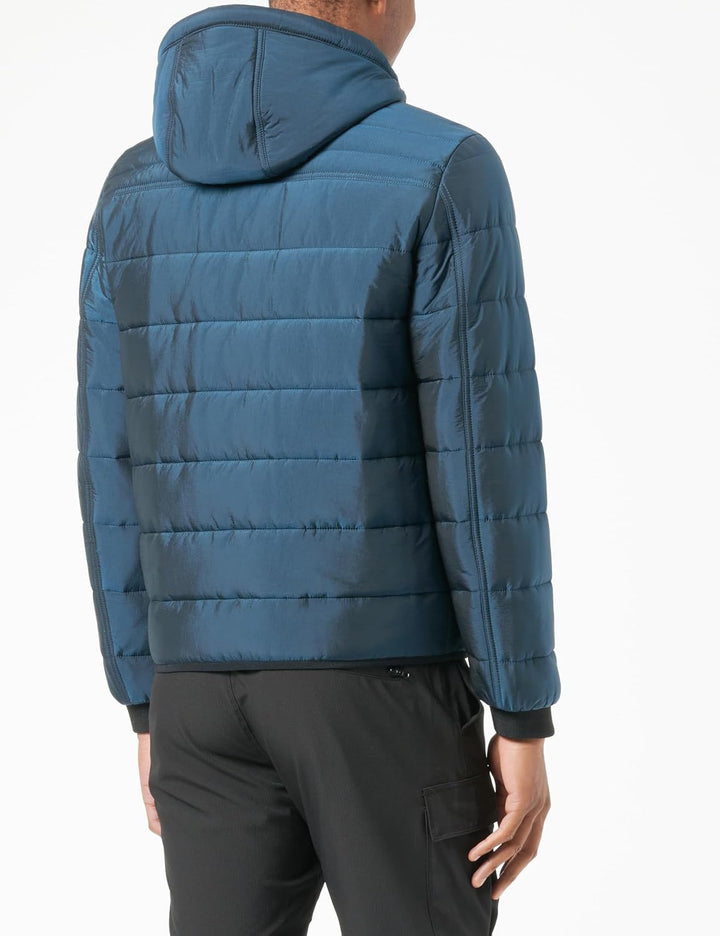 BOSS Herren Omir1 Wasserabweisende Regular-Fit Jacke aus verschiedenen Materialien 44 Open Green388,