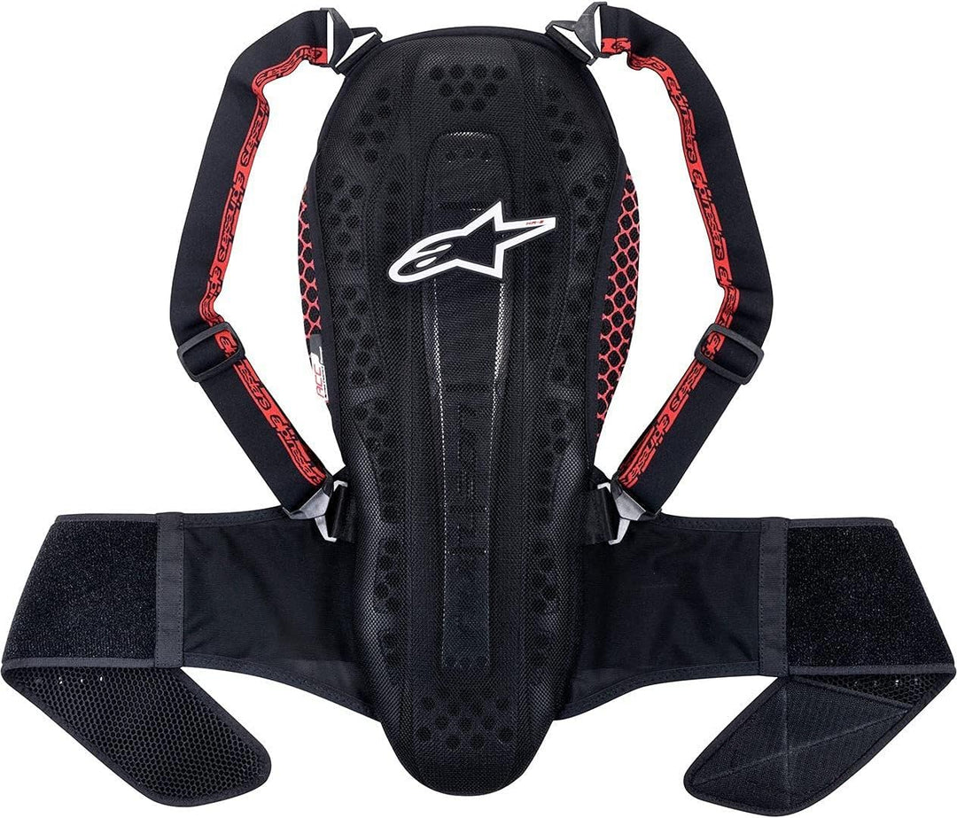 Alpinestars Alpinesrats Nucleon KR-2 Rückenprotektor, XL XL Schwarz Smoke Red, XL Schwarz Smoke Red