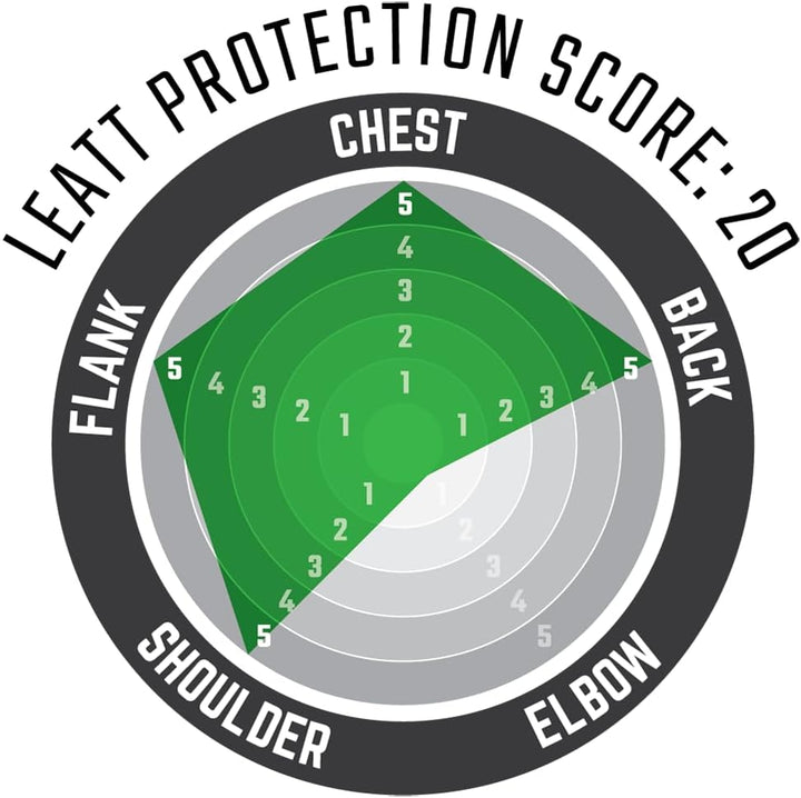 Leatt Brustpanzer Body Protector 6.5 PRO Weiss Gr. L/XL L-XL Weiss, L-XL Weiss
