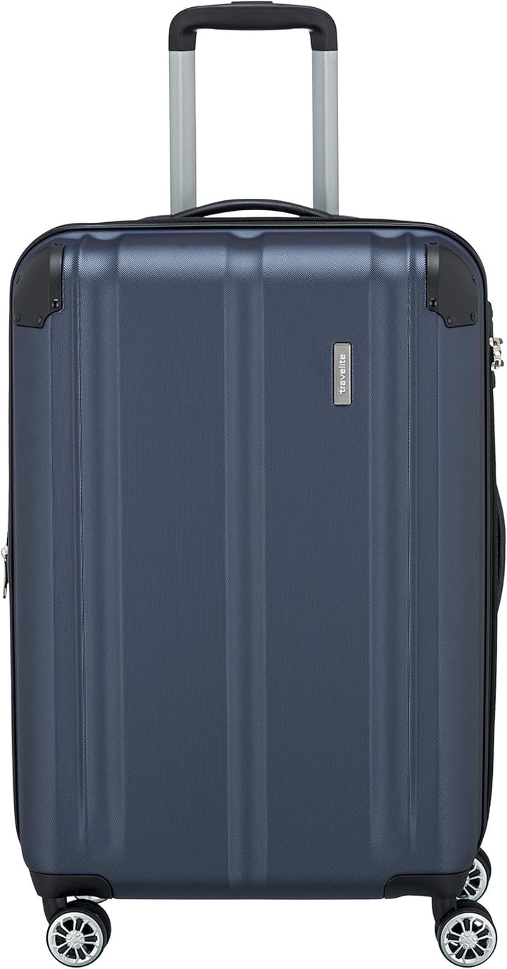 Travelite City 4-Rollen Kofferset 2tlg. Marine Einheitsgrösse