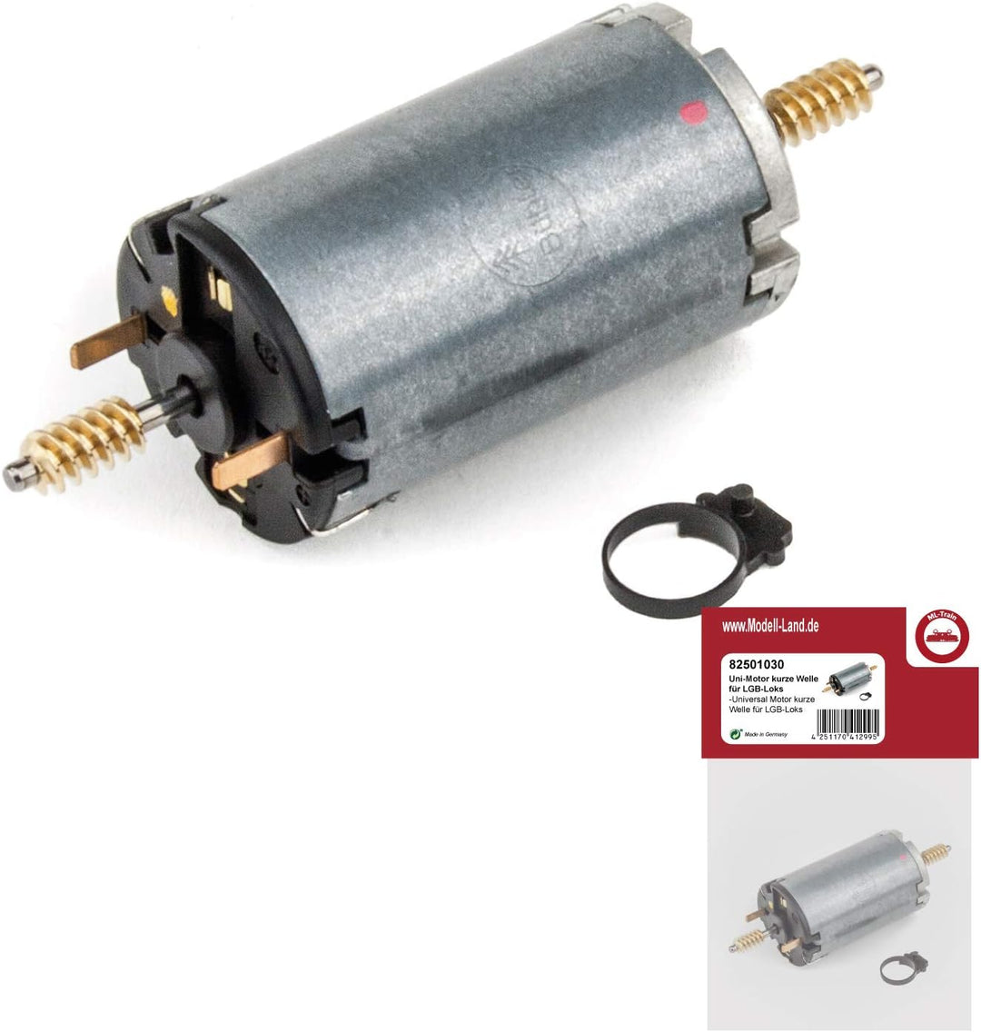 ML-Train Uni-Motor Kurze Welle für LGB-Loks - Universal Gartenbahn Zubehör für Diverse Lokomotiven