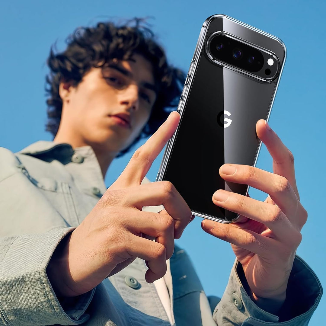 UniqueMe für Google Pixel 9 Pro Hülle,5-in-1-Set Handyhülle für Google Pixel 9 Pro Case Rundumschutz