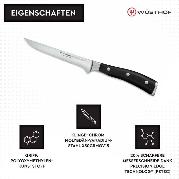 WÜSTHOF Classic Ikon Ausbeinmesser 14