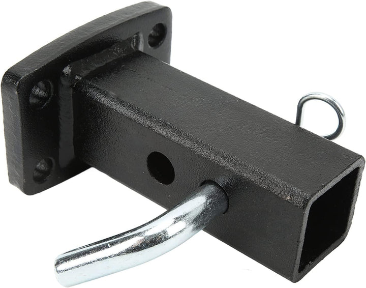 Hitch Receiver Adapter, Bumper Trailer Receiver Tube Rust Proof Strong Strength Sprayed Plastic Surf