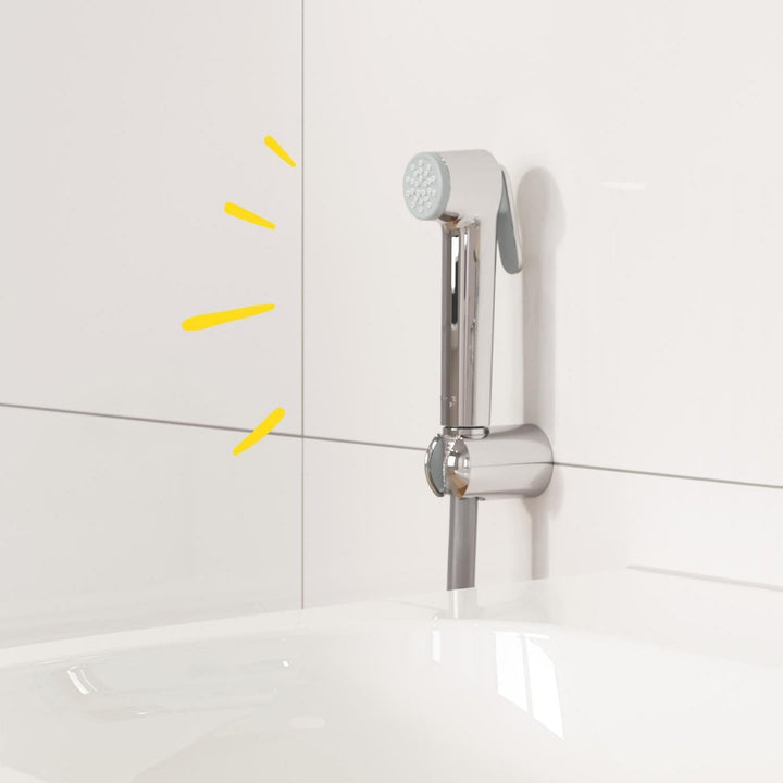 GROHE Vitalio - Handbrause (1 Strahlart, mit Druckknopf), chrom, 26351000 Handbrause Single