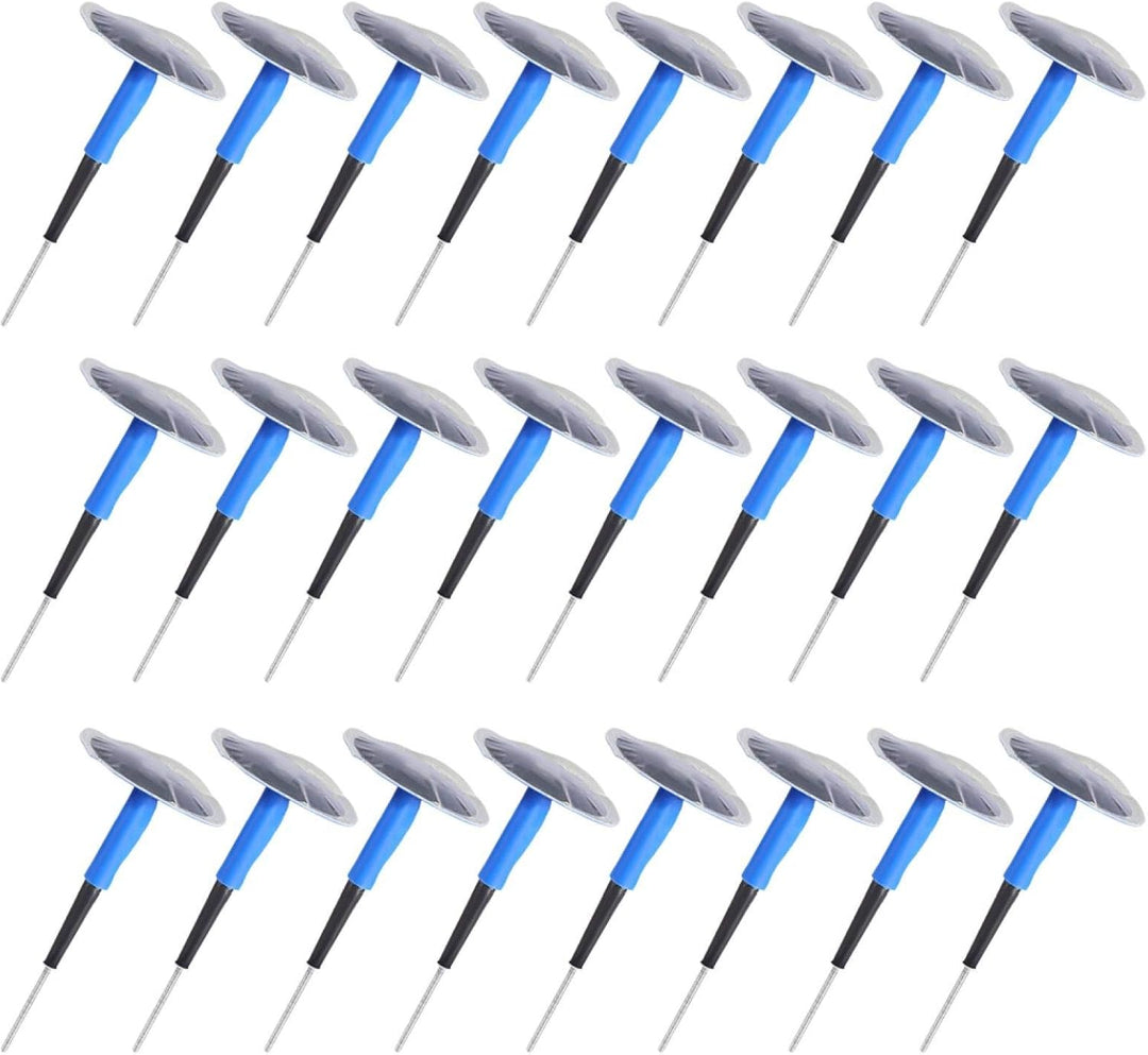 BEEK UTLI Plug Patch Gum , Auto Motorrad Universal Tubeless Reifen Reifenpanne Reparatur Pilz (24 St