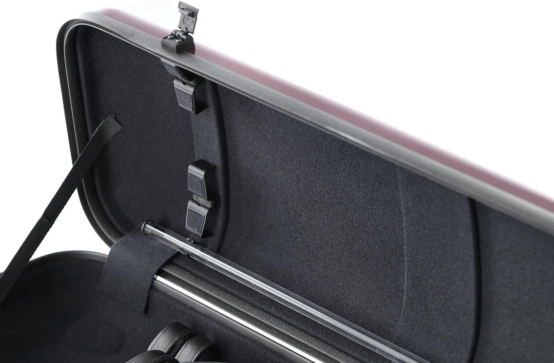 GEWA Violinkoffer AIR 2.1 violett hochglanz, mit zusätzlichem Seitengriff, Made in Germany violett m