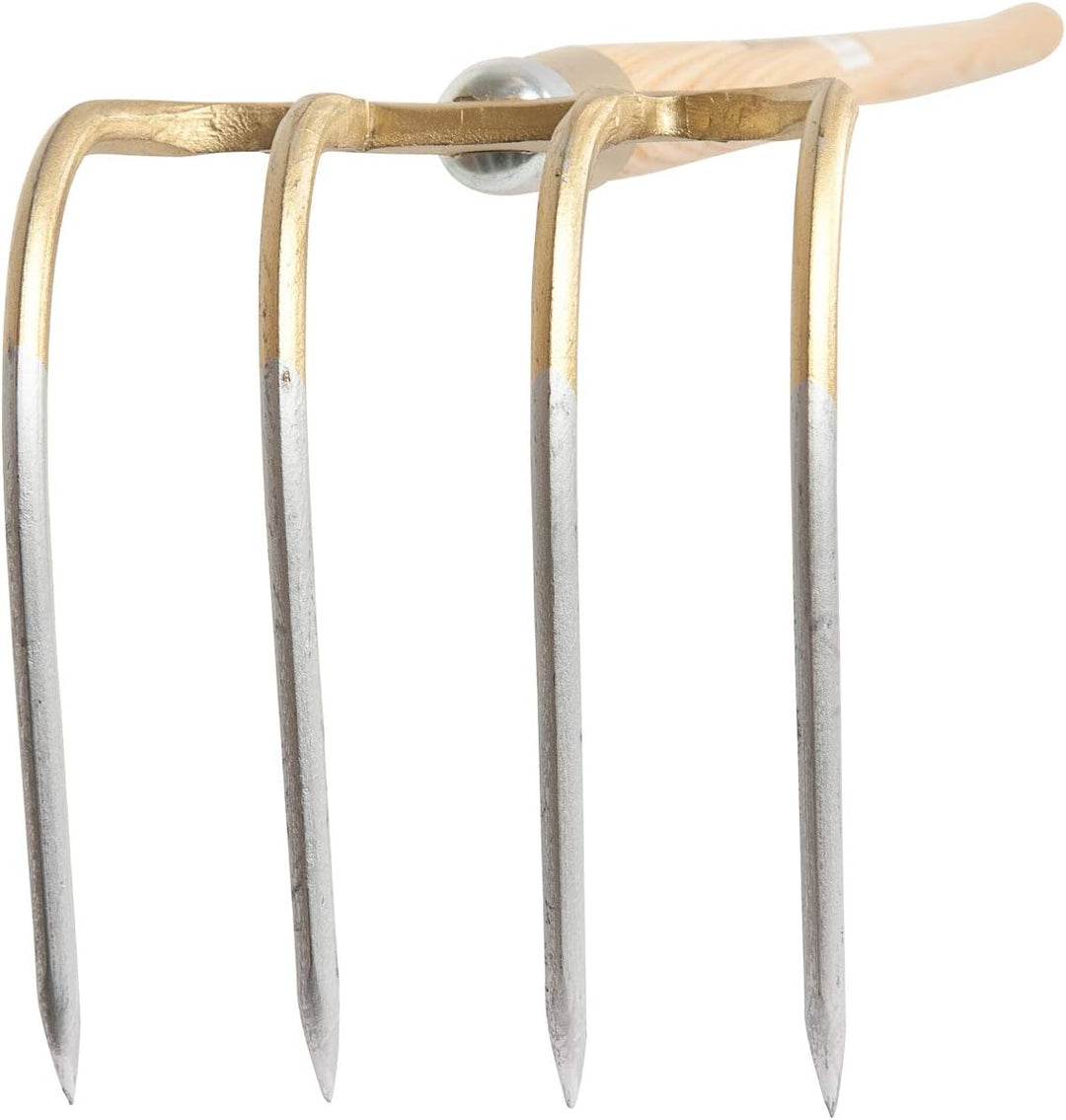 SHW-FIRE Kartoffelhacke und Kleinhacke mit Eschenholz-Stiel, 135cm - Ideal für den Garten