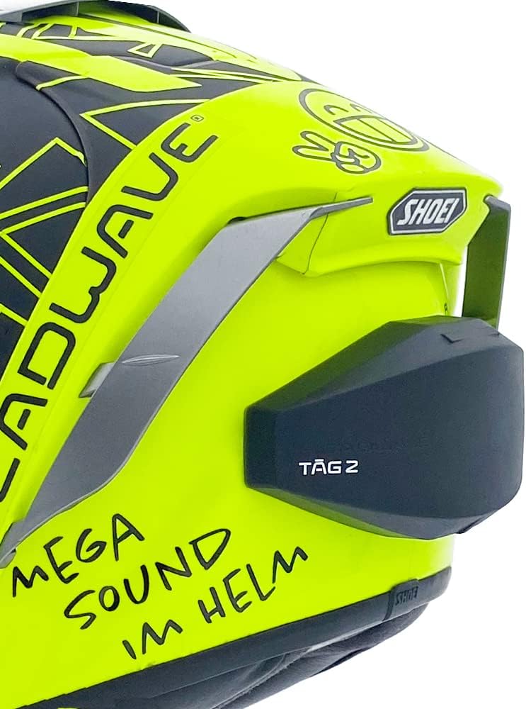 Headwave TĀG 2 - Bluetooth Lautsprecher für Motorrad-Helme, Musik und Navigations-Ansagen, Headset,