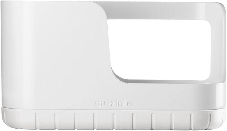 Guzzini - Kitchen Active Design, TIDY&CLEAN Spülbecken-Organisator - Weiss, 24,2 x 8,3 x h13,4 cm -