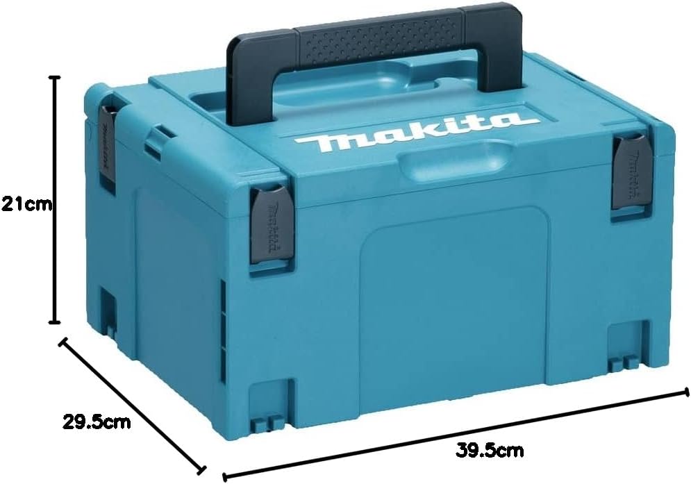 Makita 821551-8 MakPac Typ 3 Stacking Connector Case 396 mm x 296 mm x 210 mm, 1 Stück