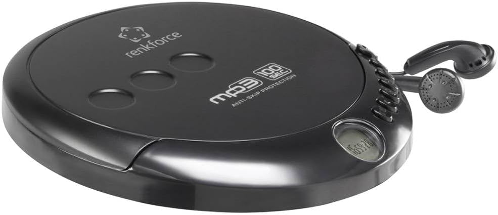 Renkforce RF-CDP-200 Tragbarer CD-Player CD, MP3 Schwarz
