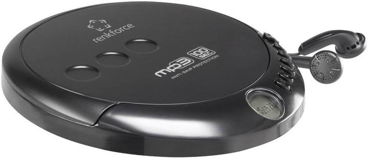 Renkforce RF-CDP-200 Tragbarer CD-Player CD, MP3 Schwarz
