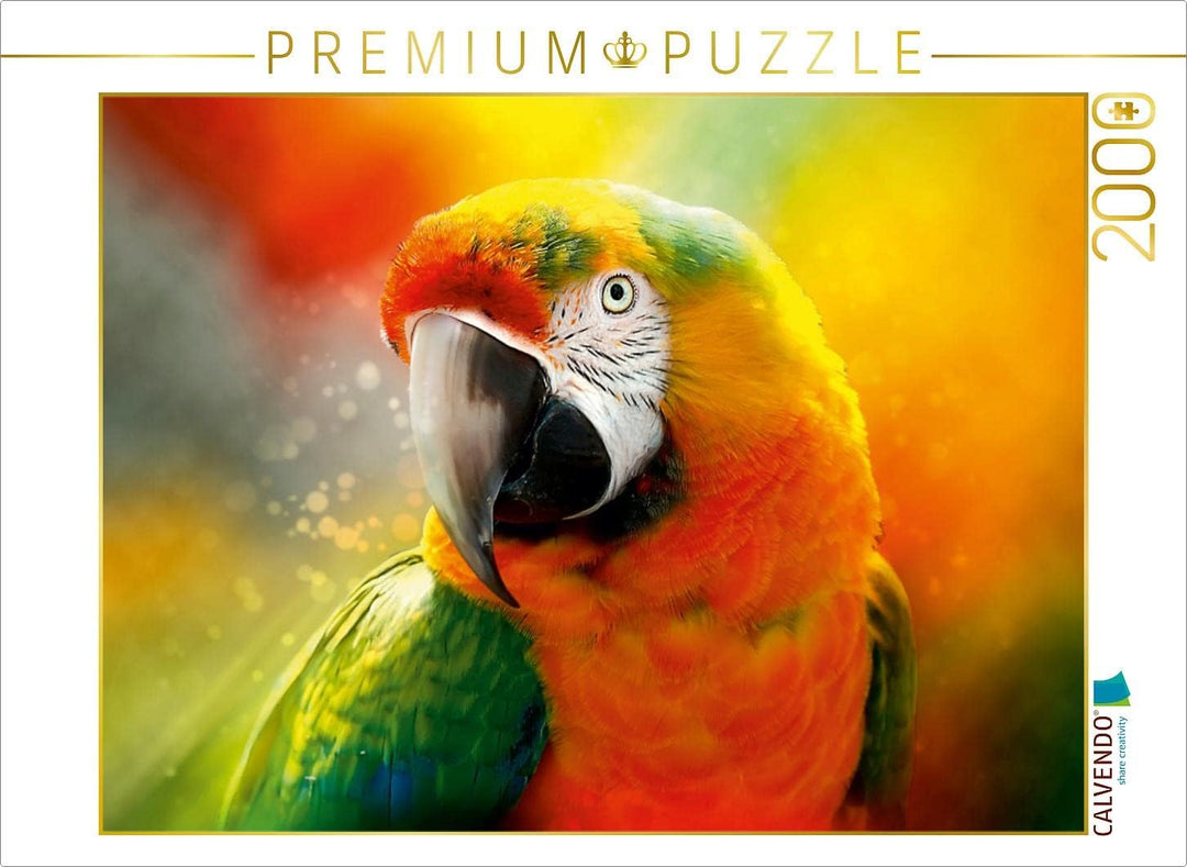 CALVENDO Puzzle Mein bunter Papagei 2000 Teile Lege-Grösse 90 x 67 cm Foto-Puzzle Bild von Peter Rod