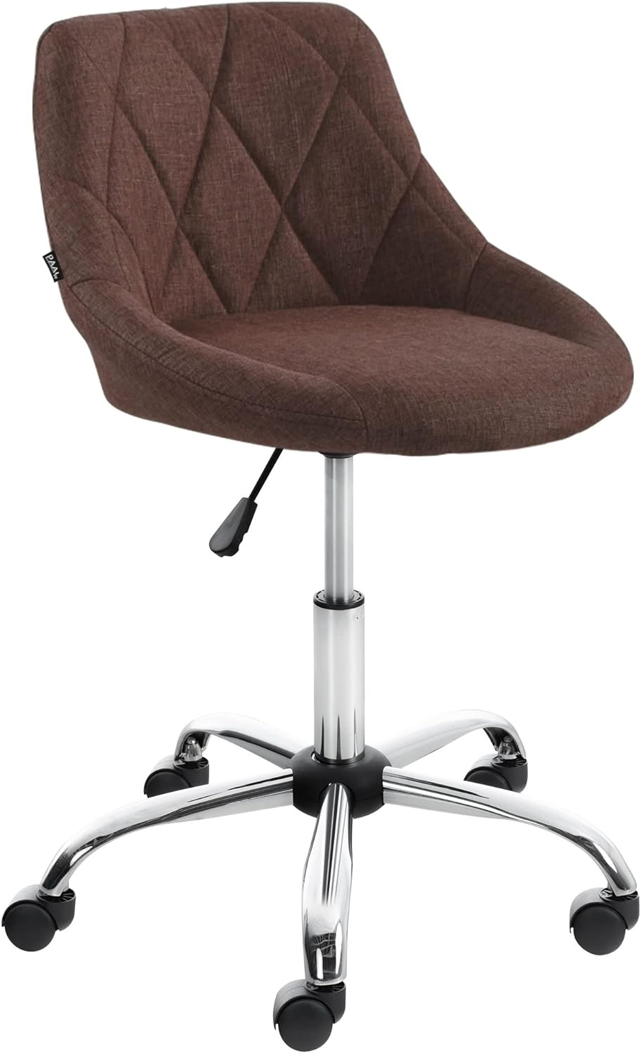 CLP Arbeitshocker Lazio I Kunstleder Oder Stoff I Höhenverstellbarer Arbeitsstuhl I Rollbar, Farbe:b