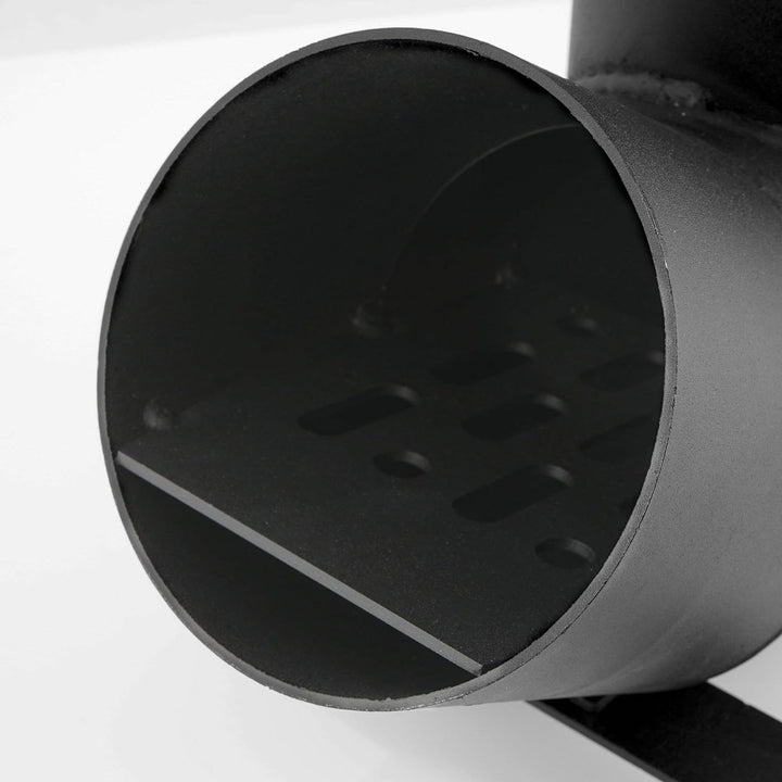 BBQ-Toro Raketenofen Rakete #6, Rocket Stove aus 1,5-mm-dickem Stahl für Dutch Oven, Grillpfannen un