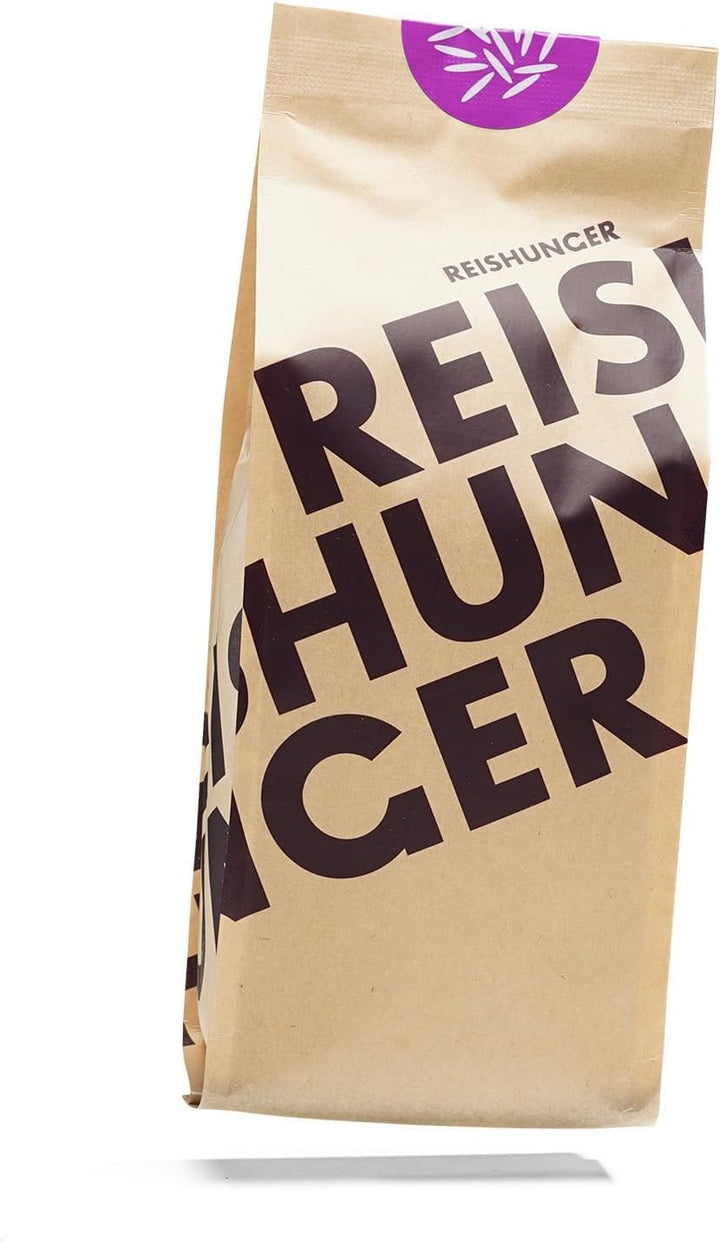 REISHUNGER Starter Set Mikrowellen Reiskocher (1,7 l) - schwarz - Für perfekt gegarten Reis in nur 1