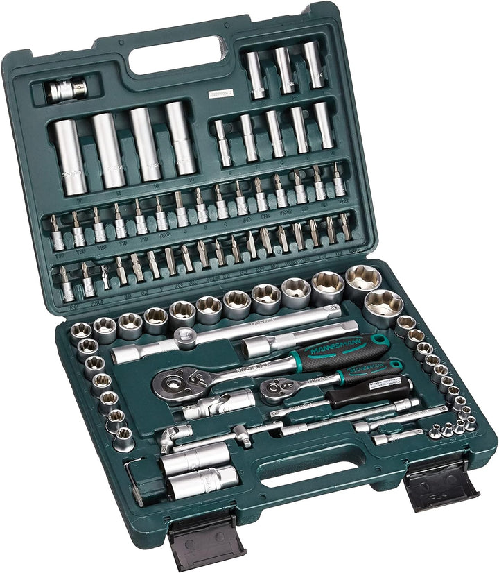 Brüder Mannesmann M 2055-SL Steckschlüsselsatz 1/4"+1/2" 94-tlg.,,