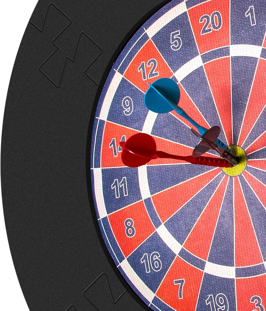 DingGreat Dartscheiben Surround für unterwegs,Leicht zu tragen,Wirksamer Schutz von Abnähern und Wän