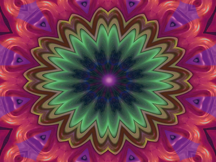 CALVENDO Puzzle Mandala 10 CB 1000 Teile Lege-Grösse 64 x 48 cm Foto-Puzzle Bild von Digital-Art, 10