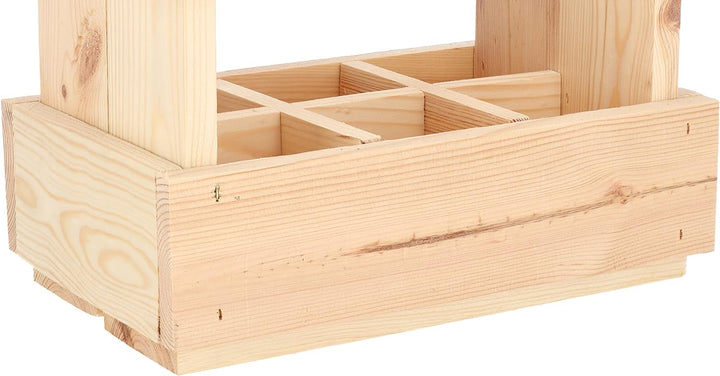 KOTARBAU Bierflaschenträger mit Flaschenöffner Bier-Sixpack-Träger Männerhandtasche Fussballabend Gr