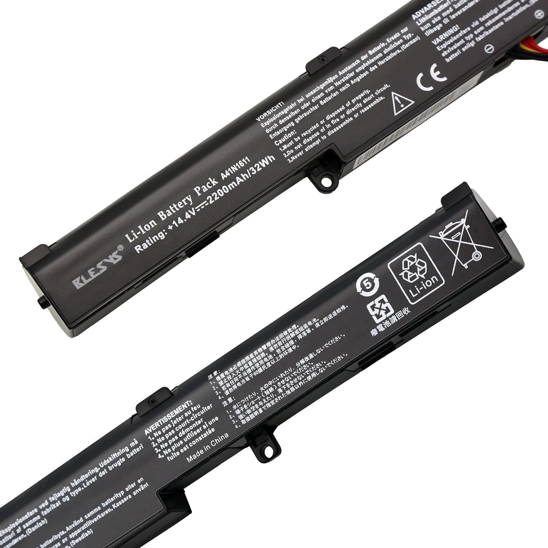 BLESYS A41N1611 A41LK5H A41LP4Q Laptop Akku fĂŒr ASUS ROG Strix GL553V GL553VD GL553VE GL553VW GL742V