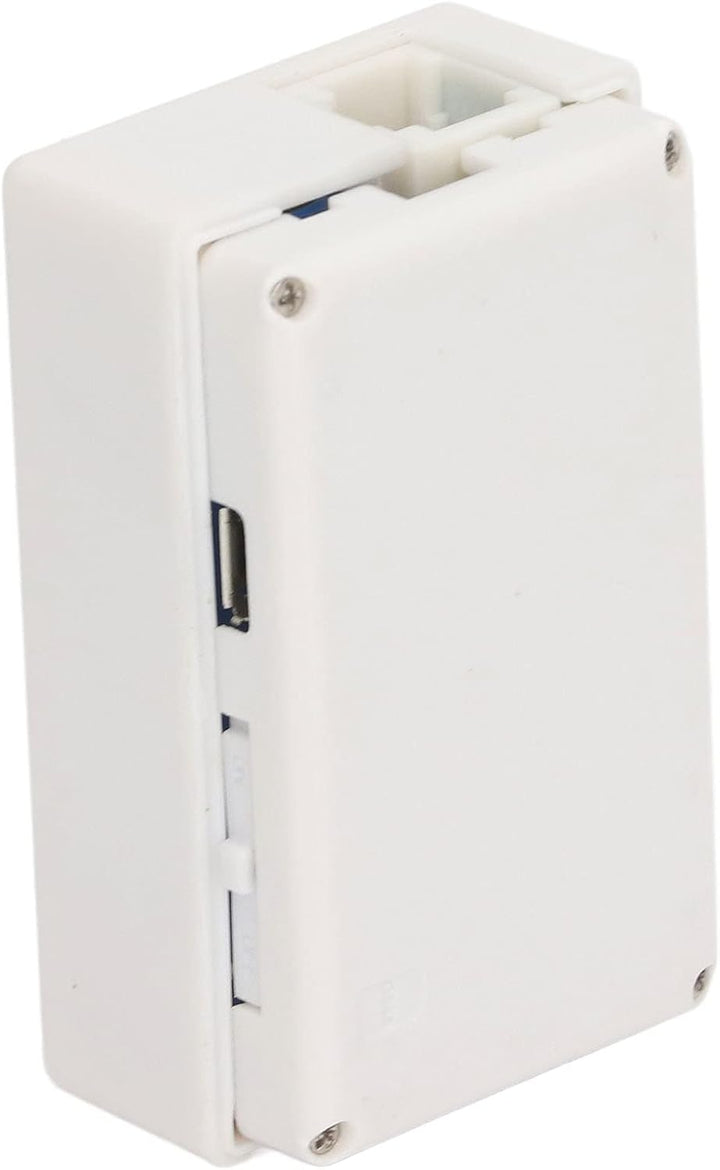 TELREC01 Telefonrecorder, RJ11-Schnittstelle, Micro-USB-Ladeschnittstelle, Weisses Telefonleitungsau
