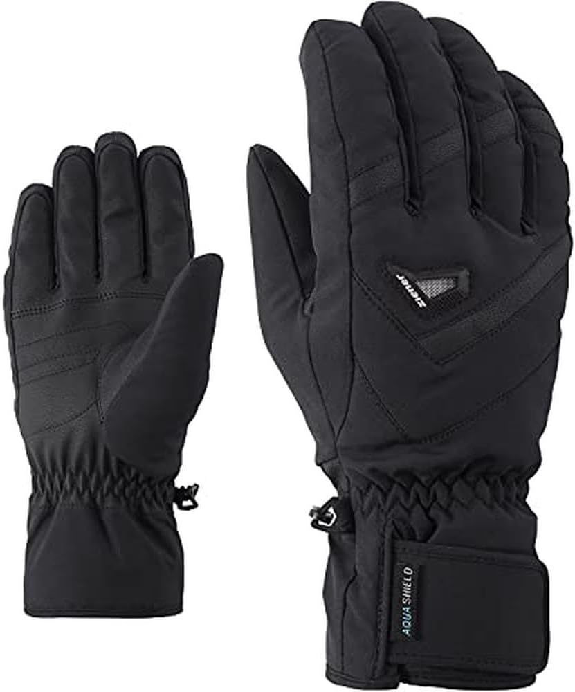 Ziener Gloves Herren Gary Skihandschuhe 7 schwarz (black), 7 schwarz (black)