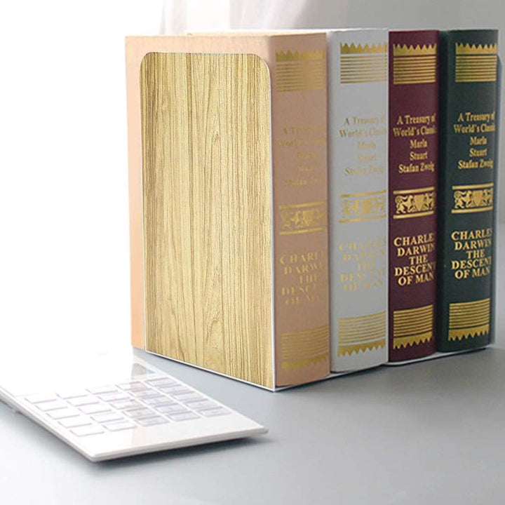Qualsen Buchstütze, Buchhalter, Buchstützen aus Metall, Bücherstützen, Buchständer Kinder, Bücherstä