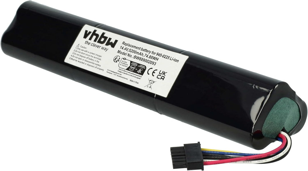 vhbw Akku kompatibel mit Neato Botvac D5+, D6, D303, D502, Connected, D3+, D4, D503, D301, D5, D3, D