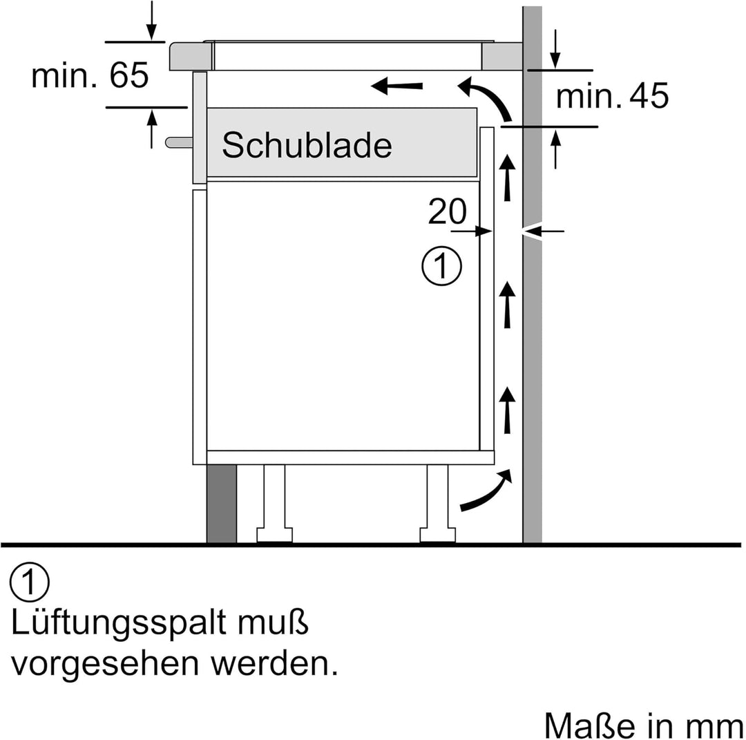 Siemens EH645HFB1E iQ300, Smartes Induktionskochfeld, 60 cm, Schwarz, Mit Rahmen aufliegend, TouchSl