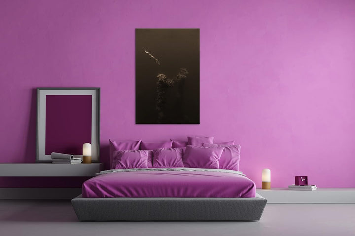 deyoli tiefer Tauchgang zum Meeresgrund Effekt: Sepia, Format: 80x60 als Leinwandbild, Motiv fertig