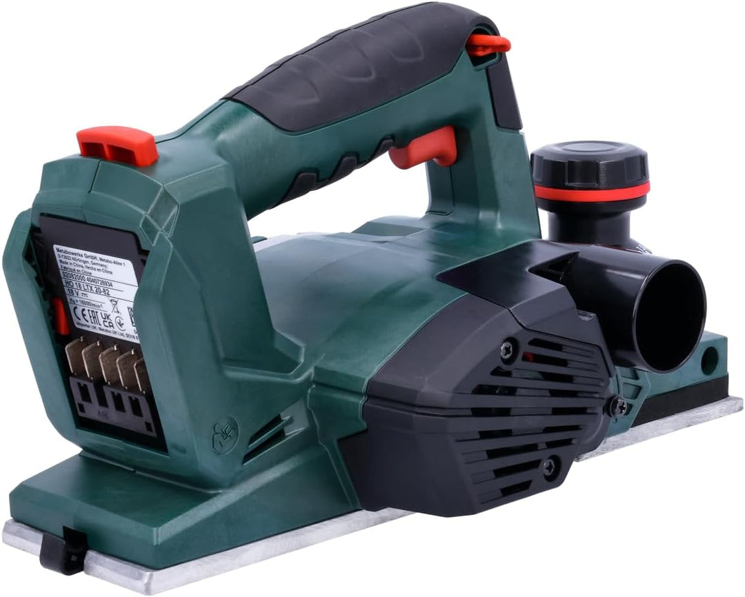 Metabo Akku-Hobel HO 18 LTX 20-82 (602082840) MetaLoc, farbe,