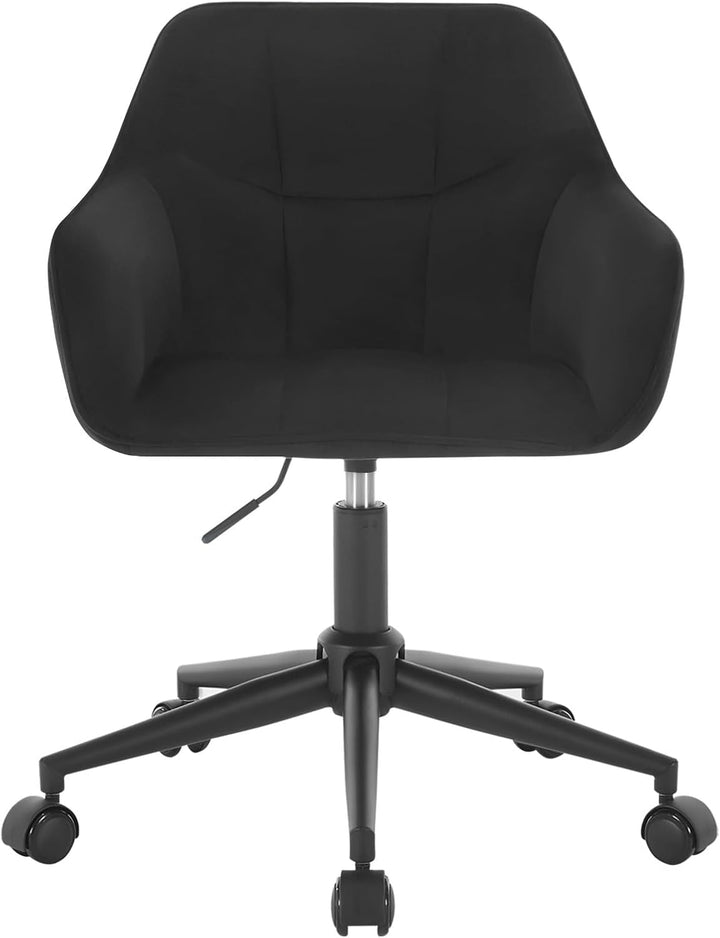 WOLTU Homeoffice Stuhl, Schreibtischstuhl, Drehstuhl, Schminkstuhl, höhenverstellbar, bis 150 kg bel