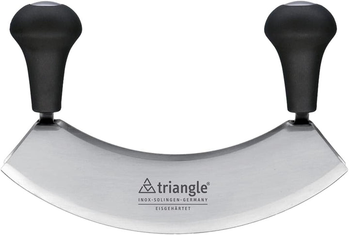 triangle 41 222 18 02 Wiegemesser 17,5 cm, zweischneidig, gehärtet Made in Solingen/Germany professi