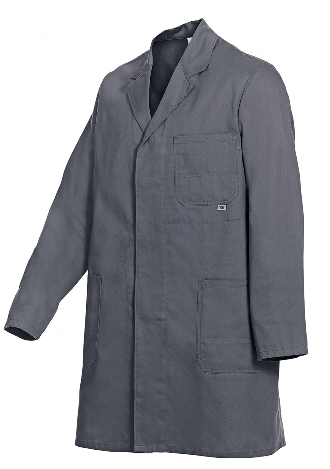 BP Workwear Basic 1310-150-53 Arbeitsmantel - Verdeckte Knopfleiste - Reine Baumwolle - Normale Pass