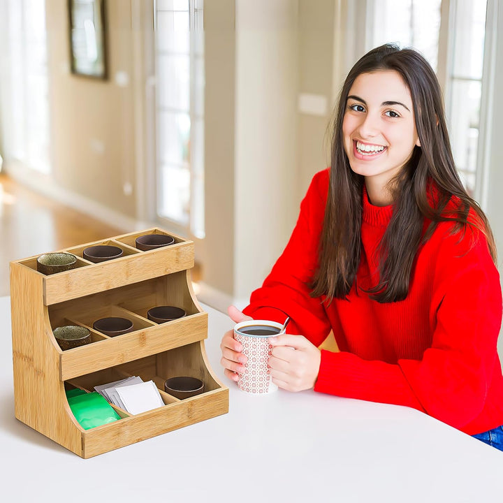 Tee-Organizer Für Teebeutel Vertikaler Teebeutelorganizer : Teebeutelhalter für , , Café, Aufbewahru